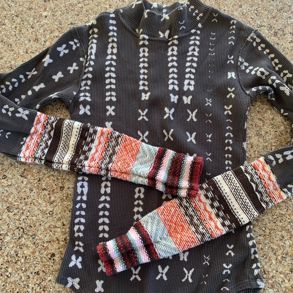 Free people alpine mock turtleneck